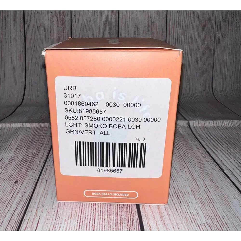 NIB Smoko Sage Boba Tea Ambient Light Energy efficient LED lamp